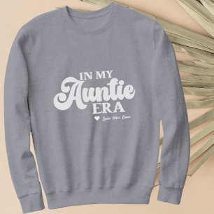 叔母のギフトの私の叔母の時代のアウンティ最高のスウェットシャツ スウェットシャツ