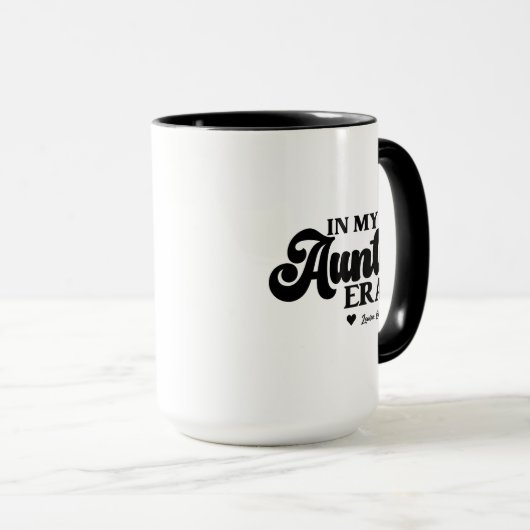 叔母のギフトの私の叔母の時代のアウンティ最高のマグのギフト マグカップ (正面右)