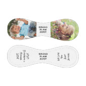 叔母のパーソナライズされた写真 野球ボール (パネル)