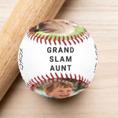 叔母のパーソナライズされた写真 野球ボール