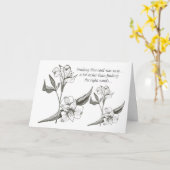 叔母のライリーのカードの損失 カード (黄色い花)