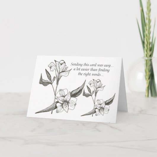 叔母のライリーのカードの損失 カード (正面)