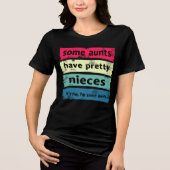 叔母の中には姪っかわいらしている トライブレンドTシャツ (正面)