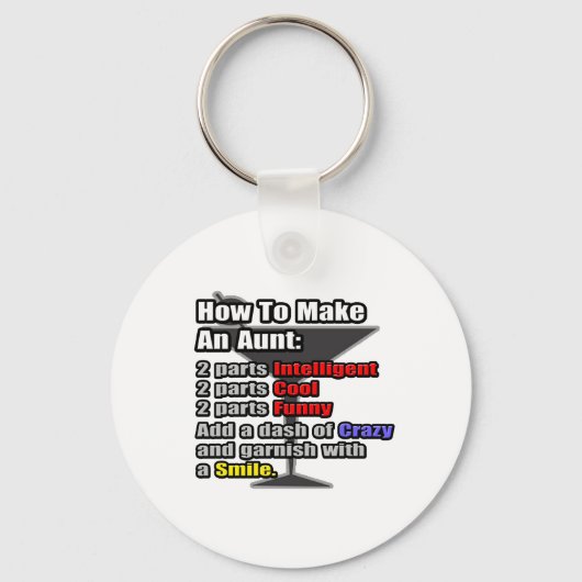 叔母の作り方 キーホルダー (正面)