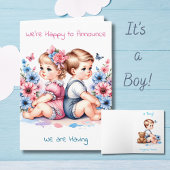 叔母の性別の表示 | 男の子を産む! カード