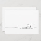 叔母の朝結婚にかわいいメッセージへ (正面/裏面)