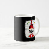 叔母の格言マッチングファミリークリスマス漂白 コーヒーマグカップ (正面右)