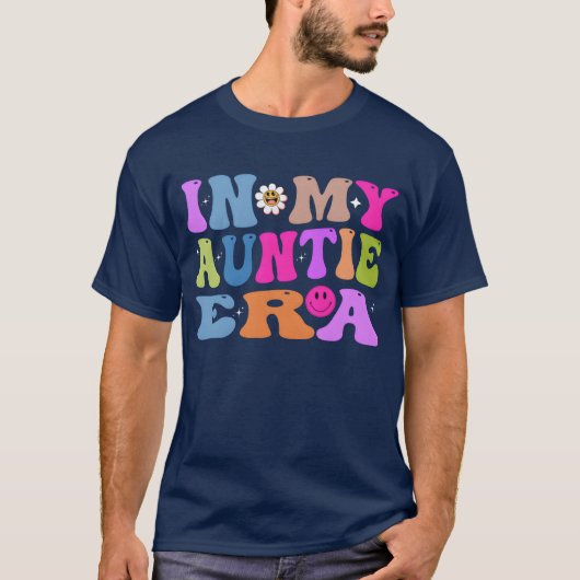 叔母の母のための私の叔母の時代のベビー発表 Tシャツ (正面)