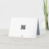 叔母の誕生日デイジーのドット カード (裏面)