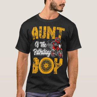 叔母の誕生日ボーイティダートバイクバイクバイクデイマッチ Tシャツ