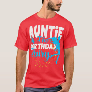 叔母の誕生日妖精ファンタジー誕生日分隊 Tシャツ