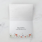 叔母の辞書定義 カード (内部)