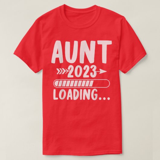 叔母の2023すぐに叔母の妊娠Annoになるロード Tシャツ (デザイン正面)