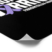 叔母は戦士の線維筋痛認識度 ポスター (角)