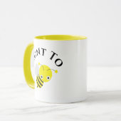 叔母は新しい叔母の妊娠の発表になる マグカップ (正面左)