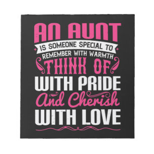 叔母は暖かさで覚える特別な人だ ノートパッド