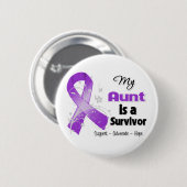 叔母は生き残った紫のリボン 缶バッジ (正面&裏面)