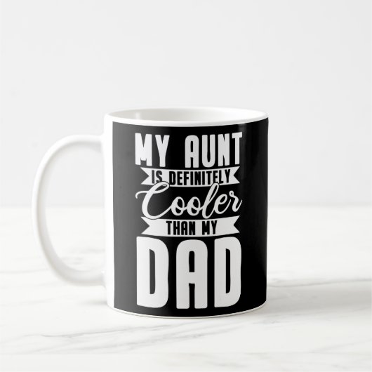 叔母は確かに私のクールパパ  コーヒーマグカップ (左)