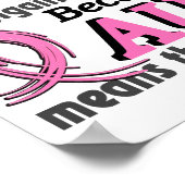 叔母は私にとって乳がんという意味だ ポスター (角)