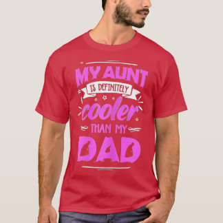叔母は私のクールパパのNieよおもしろいり Tシャツ