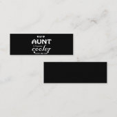 叔母は私のクールパパより間違いない コーリングカード (正面/裏面)