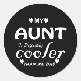 叔母は私のクールパパより間違いない ラウンドシール