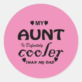 叔母は私のクールパパより間違いない ラウンドシール