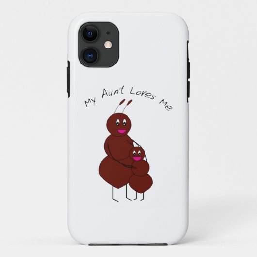 叔母は私のケースメイトのケースを愛している Case-Mate iPhoneケース (裏面)