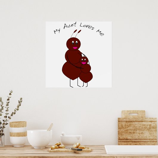 叔母は私のポスターを愛している ポスター (キッチン)