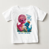 叔母は素晴らし私を愛している ベビーTシャツ (正面)