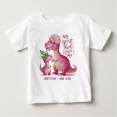 叔母は素晴らし私を愛している ベビーTシャツ (正面)