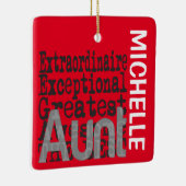 叔母エクストラノーネレカスタムール セラミックオーナメント (右)