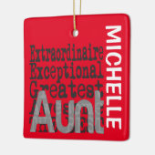 叔母エクストラノーネレカスタムール セラミックオーナメント (左)