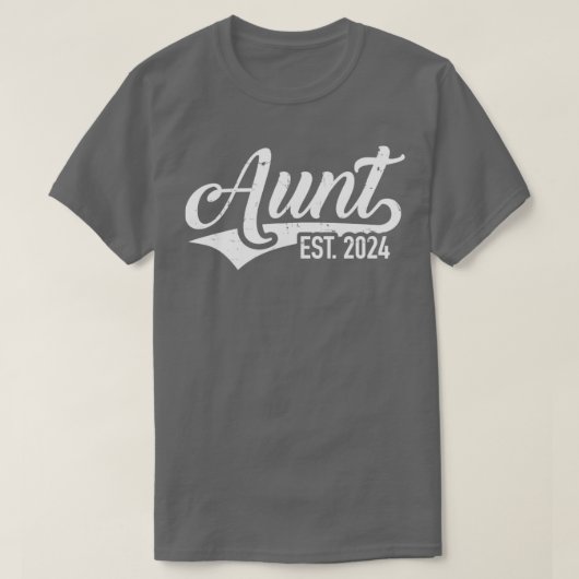 叔母エスト2024妊娠の発表 Tシャツ (デザイン正面)