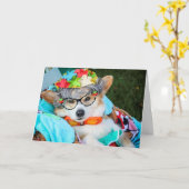 叔母ガッシー誕生日カード カード (黄色い花)