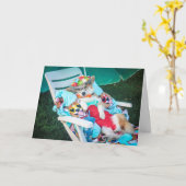 叔母ガッシー誕生日カード カード (黄色い花)