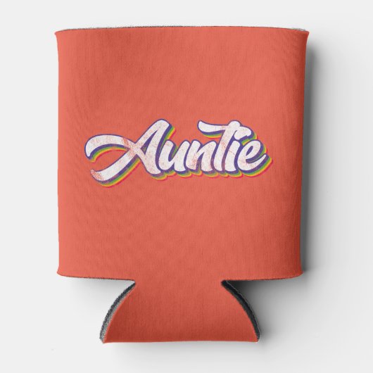 叔母ギフトレトロヴィンテージ 缶クーラー (正面)