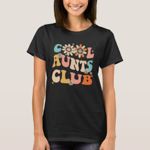 叔母クールクラブグルービーレトロ叔母クラブ叔母たち1 Tシャツ