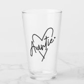 叔母ハート |おばさんへのギフト | タンブラーグラス