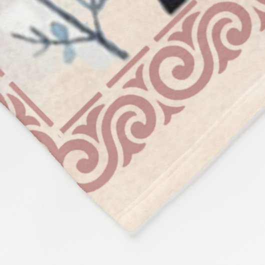 叔母パーソナライズされた宛の手紙 フリースブランケット (角)