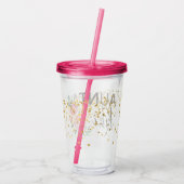 叔母パーソナライズされた杯 アクリルタンブラー (裏面)