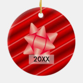 叔母フォトギフトラベル&オーナメント セラミックオーナメント (裏面)