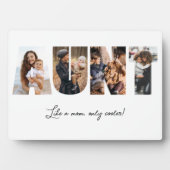 叔母フォトコラージュのプラーク フォトプラーク (正面)