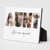 叔母フォトコラージュのプラーク フォトプラーク (側面)