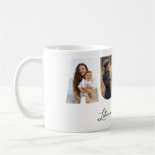 叔母フォトコラージュマグギフト コーヒーマグカップ (左)