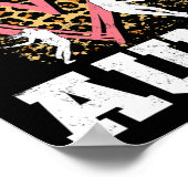 叔母レオパードハートマッチングファミリー ポスター (角)