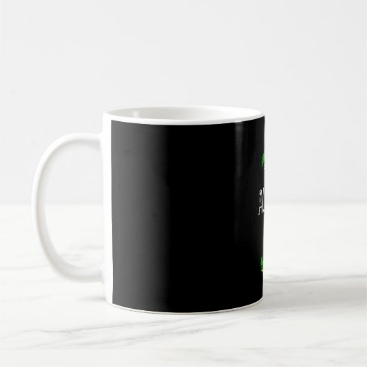 叔母小妖精や小人ファミリーマッチングクリスマスグループ コーヒーマグカップ (左)