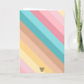 叔母最高の誕生日 カード (裏面)