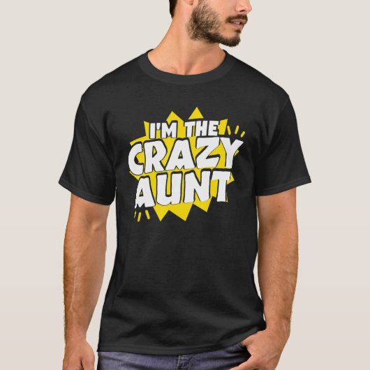 叔母熱狂するさん熱狂する Tシャツ (正面)