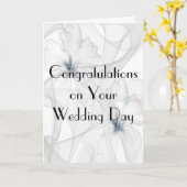 叔母結婚と新お気に入りの夫のカード カード (黄色い花)